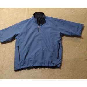 Zero Restriction Golf 1/4 Zip Short Sleeve Jacket Men's XL Reversible Waterproof